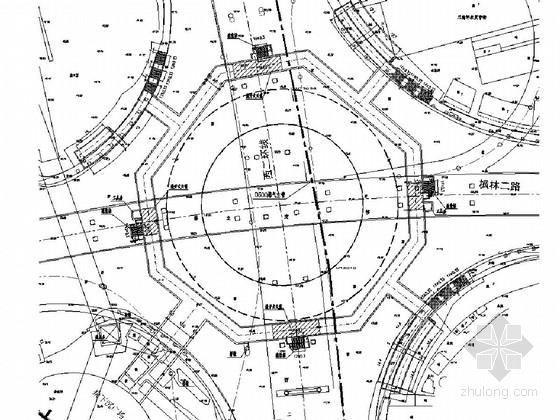 市政配套设施工程交通枢纽地道施工图（环形地道 含排水照明九游体育）