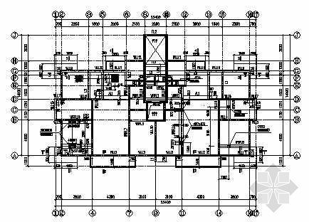 某异形柱纯剪力墙住宅结构施工图纸