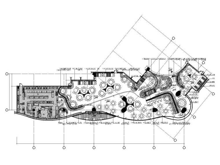 [杭州]混搭风格餐厅九游体育施工图（附效果图+实景照片）