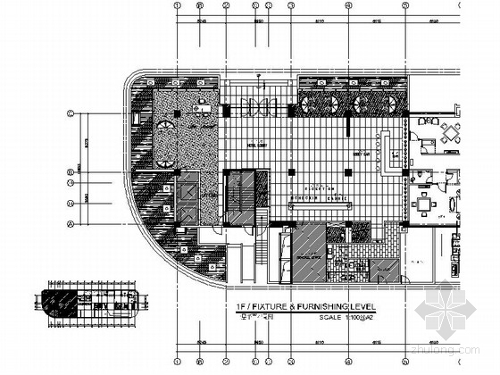 [福建]四星级温泉酒店九游体育施工图（含效果）