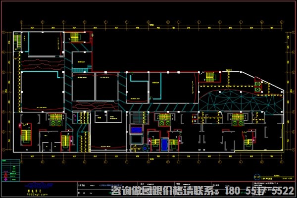 驻马店专业室内九游体育施工图价格有优惠