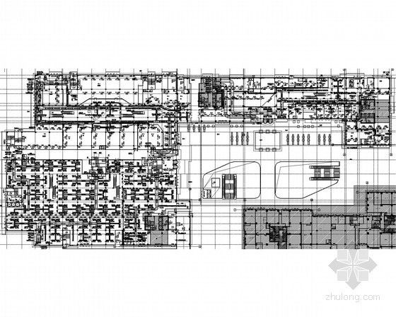 [重庆]多层大型商业楼空调通风及防排烟系统改造设计施工图（含机房设计）