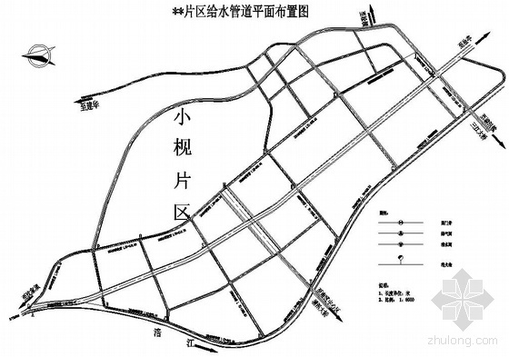 小区供水管网改造施工图