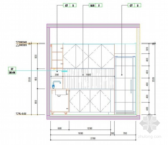 [广联达]徐州住宅楼户型样板间装饰工程报价实例