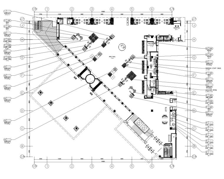 HBA-北京诺金酒店室内九游体育全套竣工图+高清官方摄影