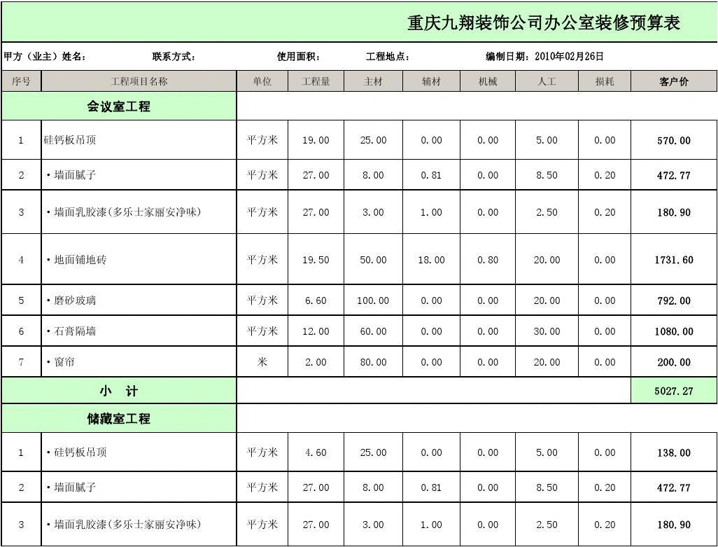 77九游体育预算表_九游体育涂料预算_九游体育厨房预算