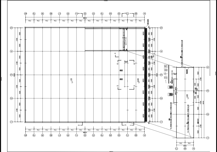 钢结构厂房工程建筑施工图(完整版)