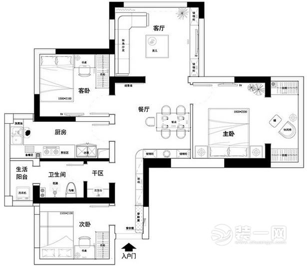 116平小户型九游体育预算_小户型70平九游体育设计图_二十平小户型九游体育图片