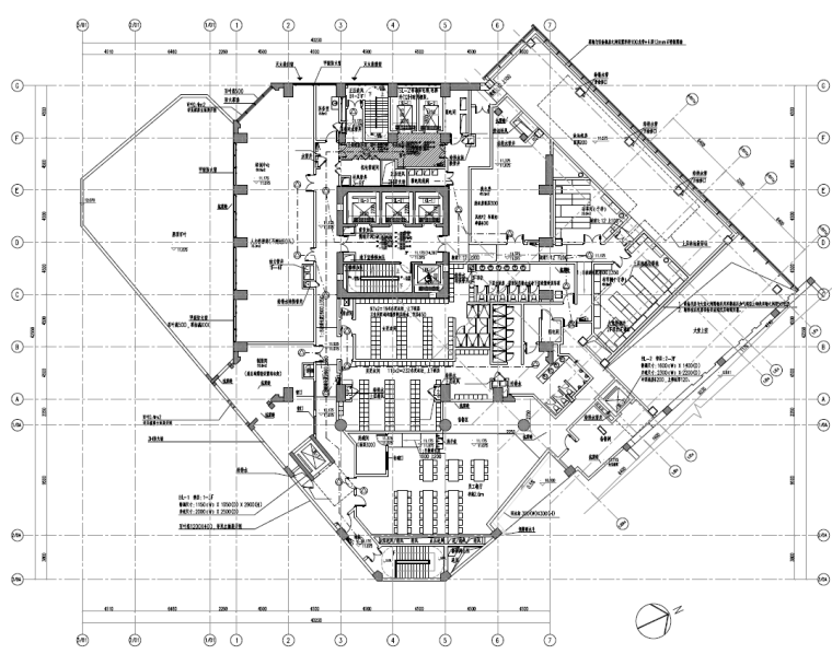 [知名院]上海五星级酒店改造工程电气施工图（强电+弱电）