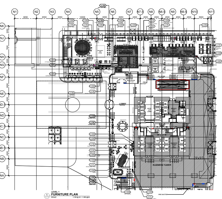 [北京]迪拜SKM-北京新国贸饭店室内九游体育施工图+设计方案+软装方案+物料+官方摄影