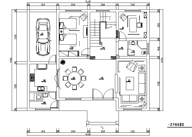 [超全]38套完整家装CAD施工图（附效果图）