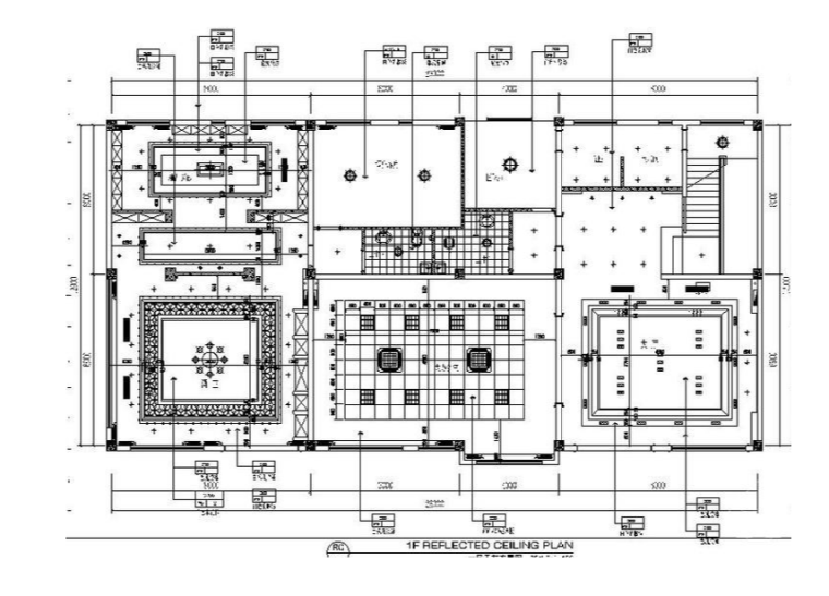 3套完整办公空间设计施工图（含效果图+3D模型）