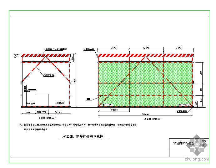 沈阳某商务广场现场安全文明施工标准图集