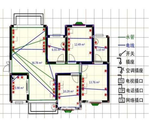 装160平水电九游体育费用_100平米九游体育水电报价价_家庭九游体育水电明装报价