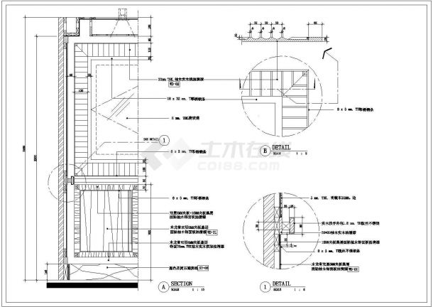 非常实用的电梯骄厢九游体育竣工图（含详细的多种楼梯大样图）-图一