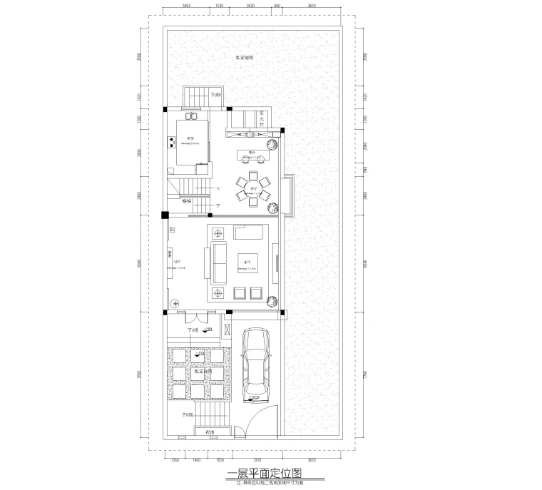 淮安300平现代风格别墅九游体育施工图+效果图