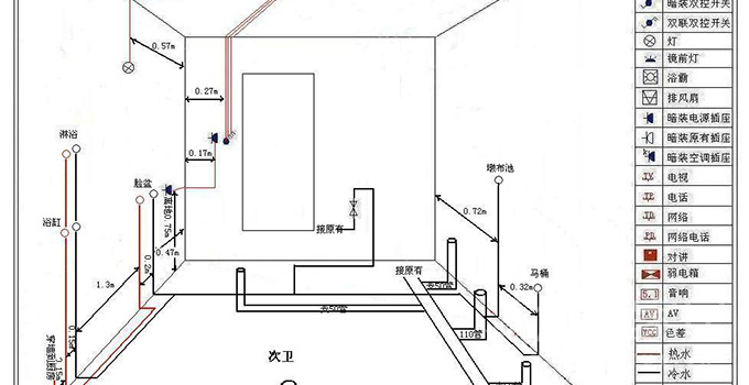 房子九游体育水电安装图_九游体育水电安装高底尺寸_新房九游体育水电验收注意事项