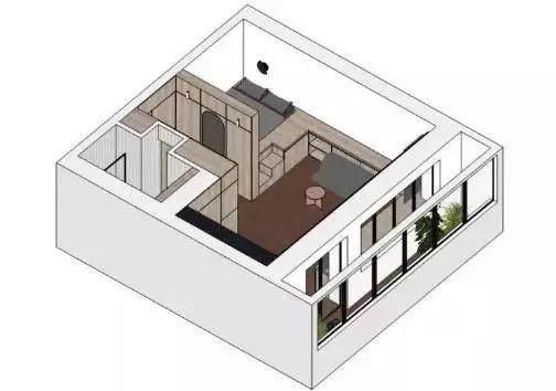 小户型的九游体育技巧: 50m2的小房子, 改后看起来有100多m2