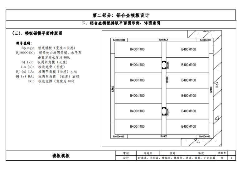 铝合金模板工艺工法图集