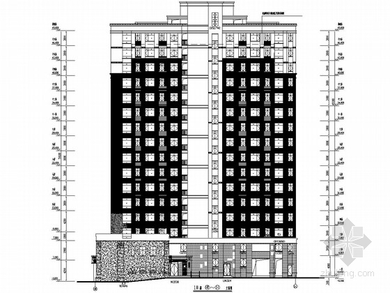 16层铝合金门窗及格栅工程专项施工图（含详细计算书）