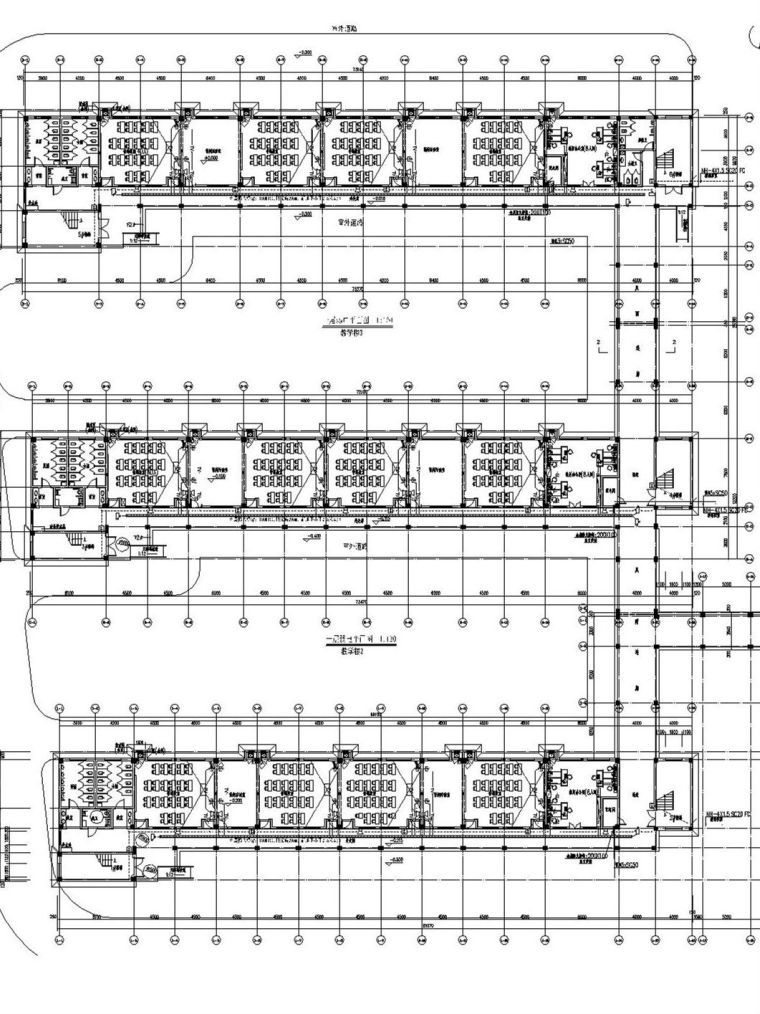 [浙江]师范大学外国语校区建筑群电气全套施工图（水电全）