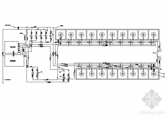 某供热管网第三水站扩建工程竣工图