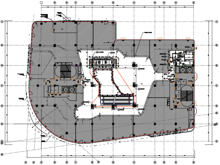 [上海]荷兰UNStudio-西康∙189弄购物中心(大自鸣钟广场)丨效果图+精九游体育施工图+机电图+标识