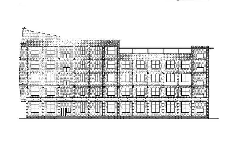 多层办公楼建筑设计方案（CAD施工图）