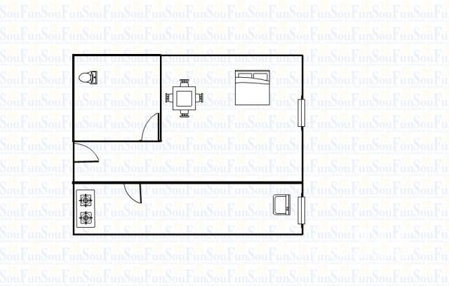 四室一厅一厨一卫九游体育预算_四室两厅两卫九游体育全图_a户型3室2厅1卫1厨 九游体育效果图