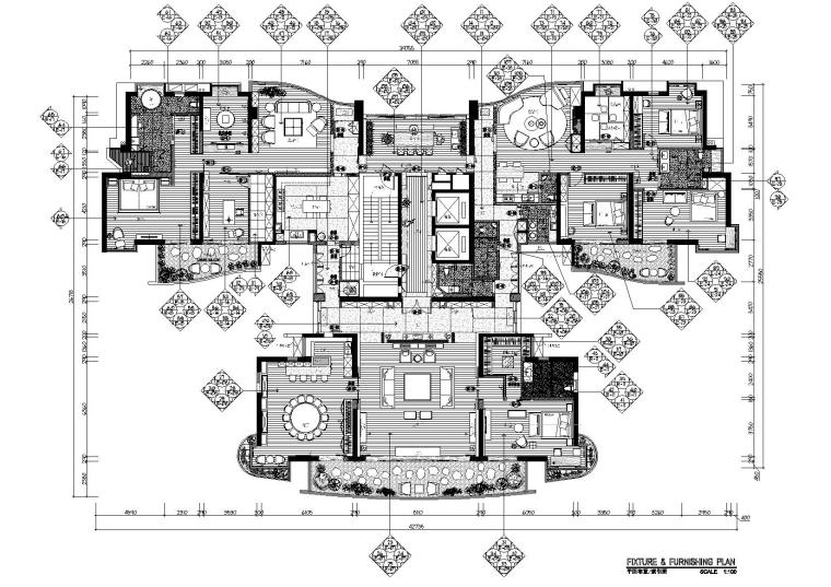 [深圳]STD-梧桐山别墅效果图+方案+施工图