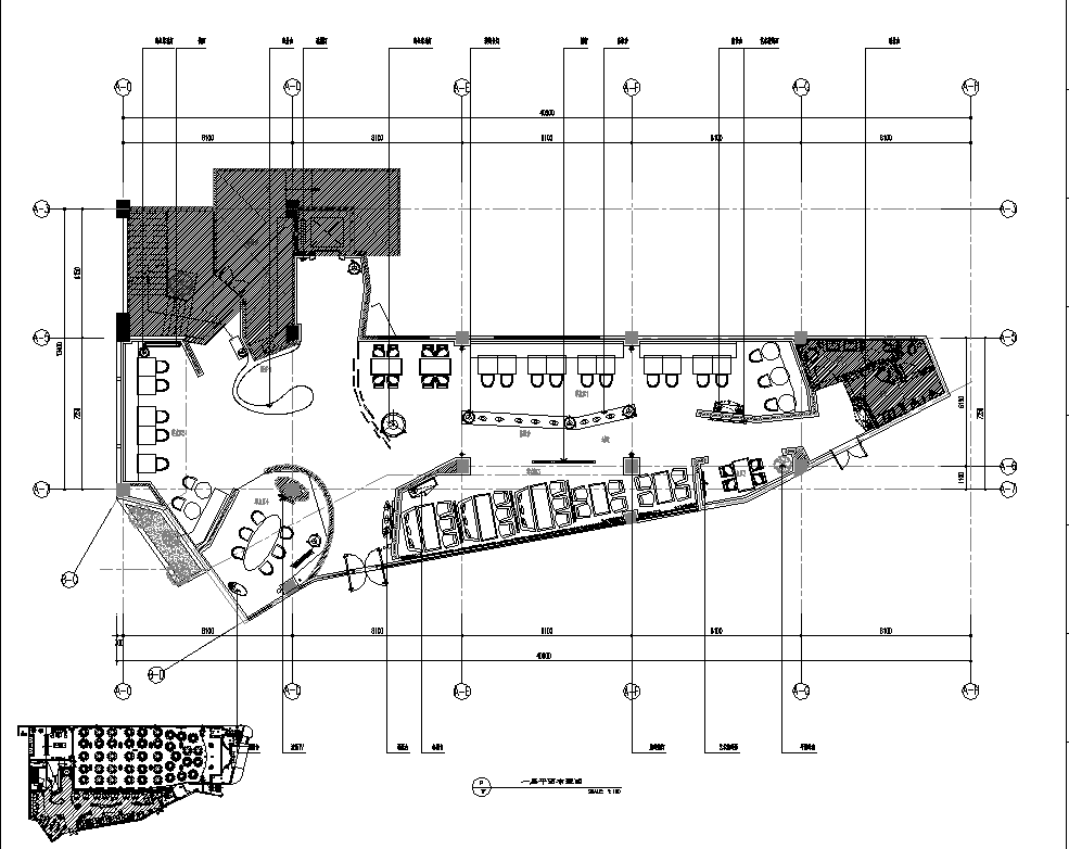 一品江南餐厅设计施工图（附实景图+竣工图）