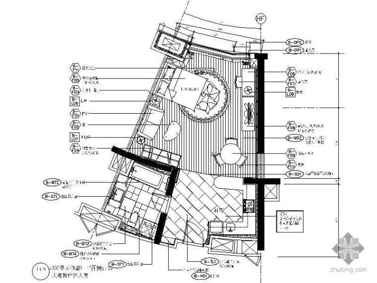 [大连]五星级酒店B型样板间竣工图