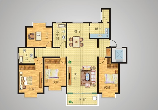 户型风水格局好的户型图_家居风水买房户型选择类型_户型风水好的户型图