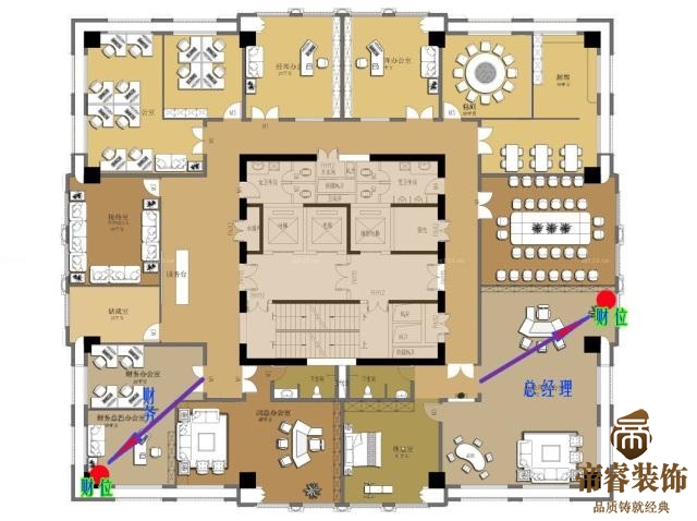 卧室财位在哪里图解_家居卧室风水禁忌_家居风水财位图解户型卧室