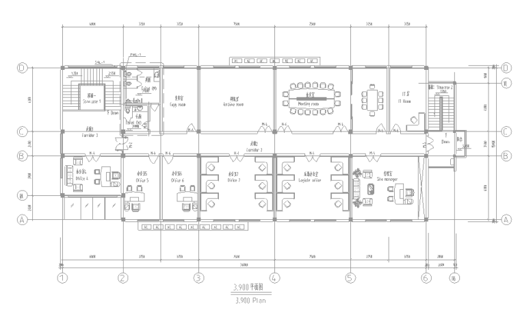 小型办公楼安装工程预算书（施工图+工程量计算表+报价单）