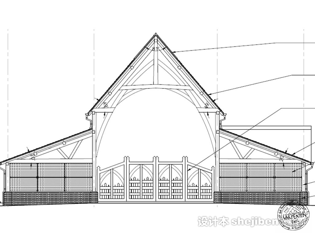 怎样看建筑木工图纸_建筑木工九游体育设计_建筑木工装模图纸