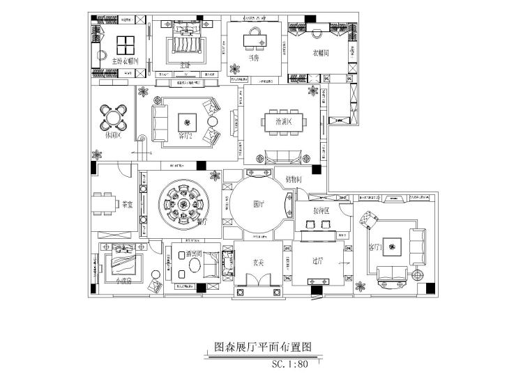 [无锡]图森整体木作-无锡展厅施工图+木饰面深化图纸+拆单表格+官方摄影