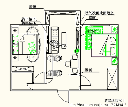 65平小户型九游体育施工图_40平小户型九游体育图片_30平小户型九游体育