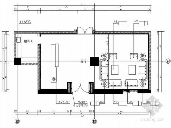 健身区接待室装饰九游体育图