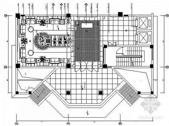 五星酒店中国有限公司门厅施工图