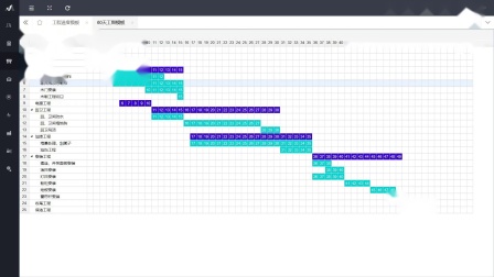 10工程进度模板-屋六七家装ERP【终身免费】-九游体育公司管理软件