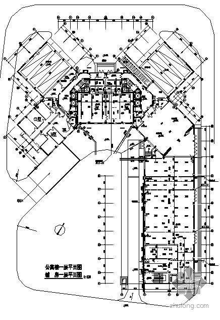 某职工公寓楼给排水全套图纸