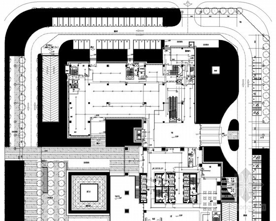 [江苏]37层国际大厦强弱电全套图纸（高档办公楼 豪华公寓）