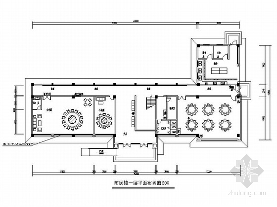 [安徽]现代消防办公楼室内九游体育施工图（含水电）