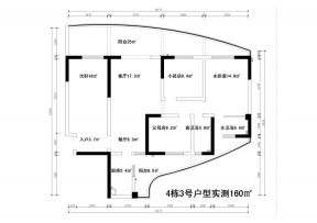 四房户型图 四房户型