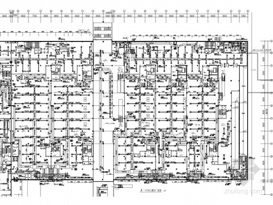 [北京]火车站地下商城空调通风设计施工图(大样图丰富)