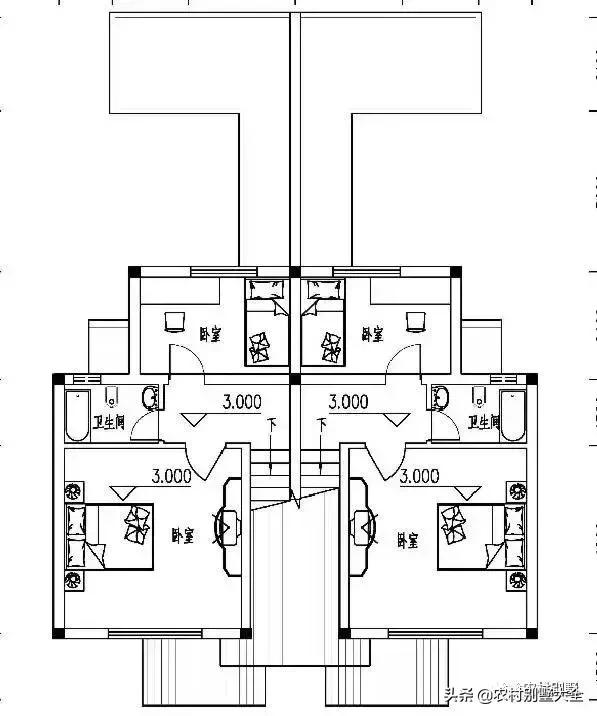 带堂屋、庭院的农村自建房设计图，看了之后你一定会喜欢的