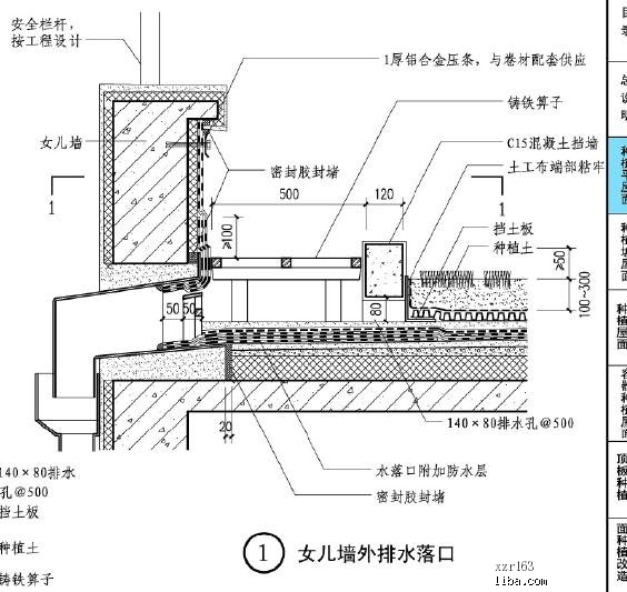 顶层露台九游体育效果图_顶层露台九游体育防水排水_露台排水设计图