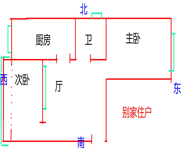 刀把户型九游体育设计方案