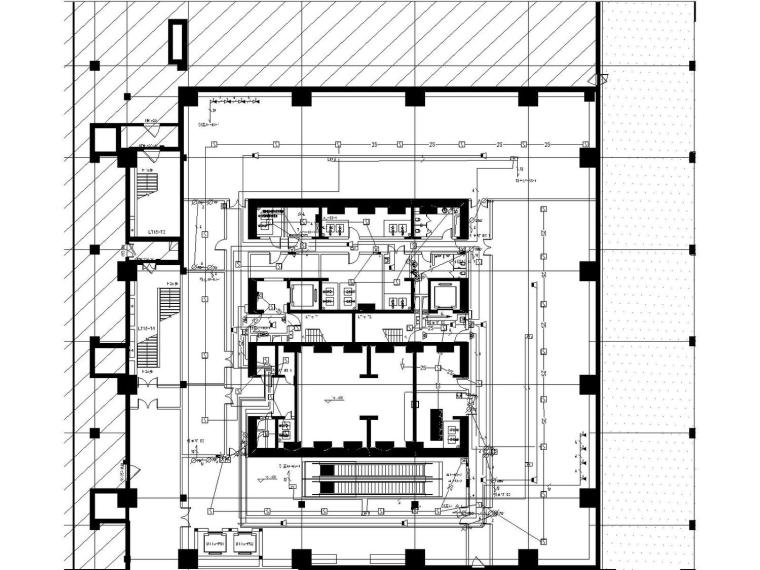 湖南51层超高层办公楼强电消防施工图（计算书）